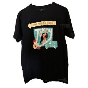 Jo Koy Men’s Large Black T-Shirt "Live in Hawaii" 2017 Tour-00079